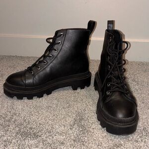 H&M Black Combat Boots
